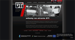 Desktop Screenshot of dti.com.pl