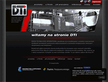 Tablet Screenshot of dti.com.pl